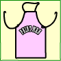 エプロン プリント オリジナルエプロン tシャツ ユニフォーム チームお揃い オリジナルプリント 学割 エプロン激安